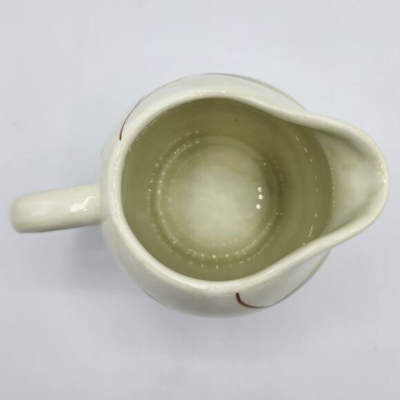 NEW 2005 Nicoise by Target Home Olive Leaves Plant Ceramic Creamer Jar Pitcher - Picture 5 of 6